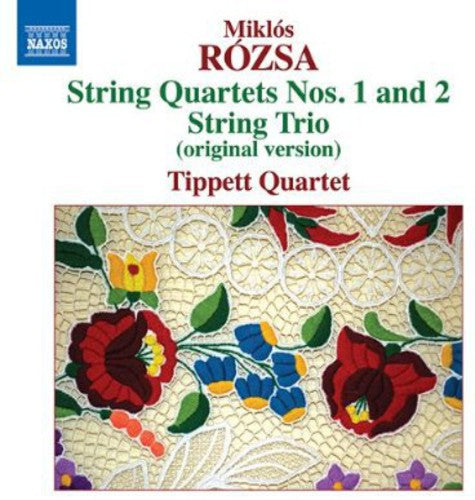 Tippett Quartet: String Quartets Nos 1 & 2 / String Trio - CD