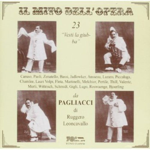 Leoncavallo / Caruso / Paoli: Vesti la Giubba Marathon - CD