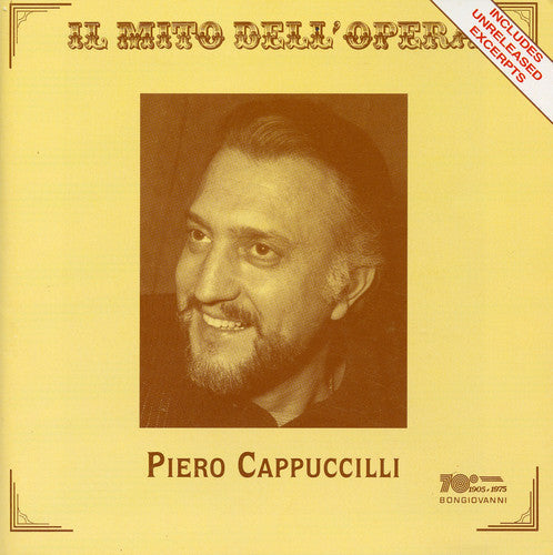 Piero Capuccili: Sings Arias - CD
