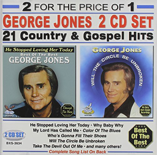 George Jones: 21 Country and Gospel Hits - CD