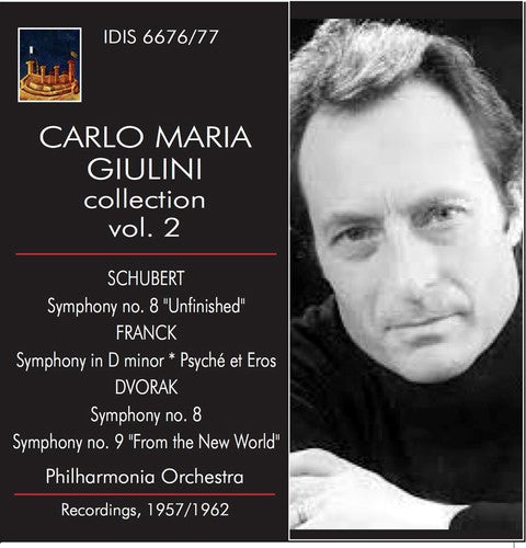Schubert / Franck / Dvorak: Giulini Conducts Schubert Franck Dvorak - CD