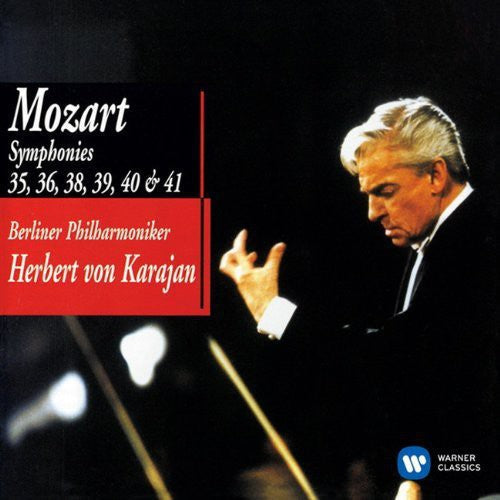Herbert von Karajan: Mozart Symphonies 35 36 38 39 40 & 41 - CD