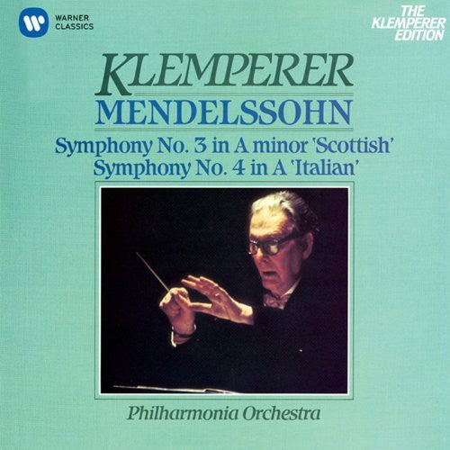 Otto Klemperer: Mendelssohn: Sym. No.3 'Scottish' & No.4 'Italian' - CD