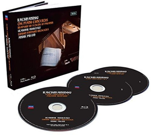 Vladimir Ashkenazy: Rachmaninoff Piano Concertos - CD