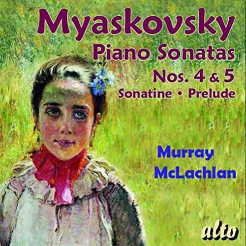 Myaskovsky / McLachlan: Piano Sons 4 & 5 - CD