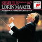 Sibelius / Maazel / Lorin: Symphonies Nos.1 & 7 - CD