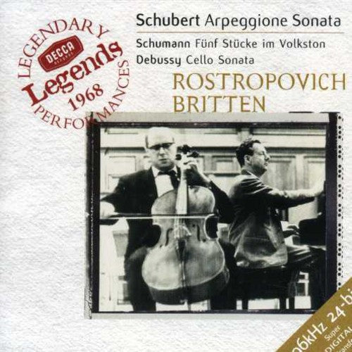 Mstislav Rostropovich: Arpeggione Sonata / Funf Stucke Im Volkston - CD