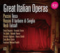Puccini / Verdi / Rossini / Giulini / Tebaldi: Great Italian Operas - CD