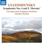 Lyatoshynsky / Kuchar / Ukrainian So Orch: Syms 4 & 5 Slavonic - CD