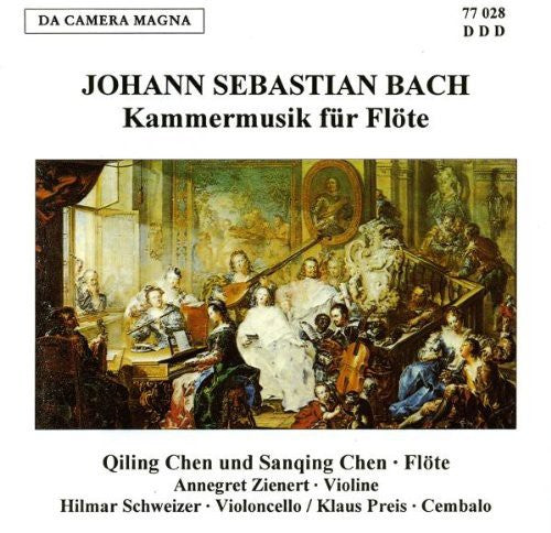 Bach, J.S. / Zienert / Schweizer: Flute Sons BWV 1013 1033 10 - CD