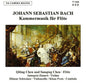 Bach, J.S. / Zienert / Schweizer: Flute Sons BWV 1013 1033 10 - CD