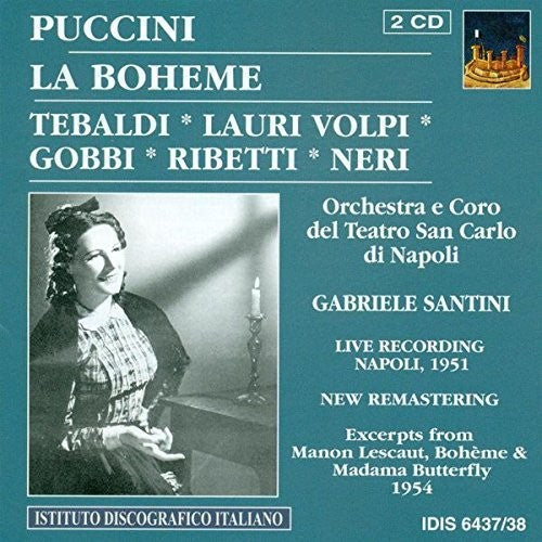 Puccini / Avolanti / Bandioli / Di Stefano: Boheme (La) - CD