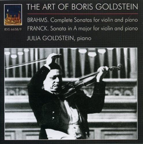 Brahms / Franck: Art of Boris Goldstein - CD