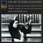 Brahms / Franck: Art of Boris Goldstein - CD
