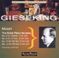 Mozart / Gieseking: Klaviersonaten 6 7 910 - CD