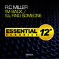 R.C. Miller: I'm Back / I'll Find Someone - CD