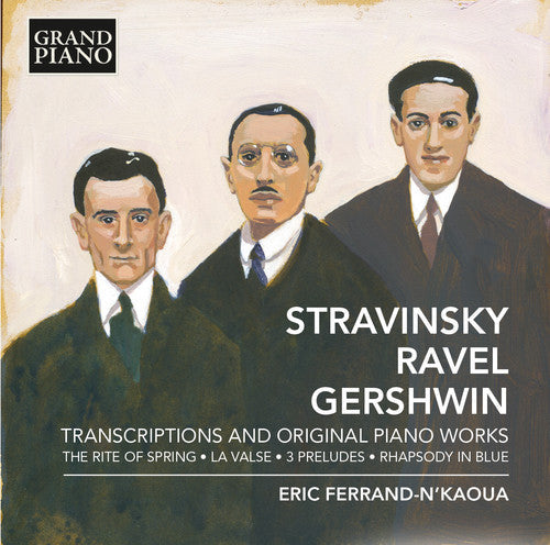 Stravinsky / Ravel / Gershwin / Ferrand-Nkaoua: Transcriptions & Original Pno Works - CD