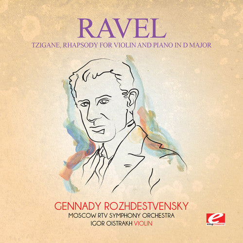 Ravel: Tzigane Rhapsody for Violin Piano D Major - CD