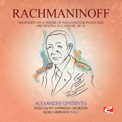 Rachmaninoff: Rhapsody on Theme Paganini Piano & Orch G Min - CD