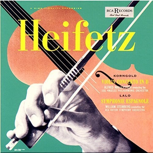 Jascha Heifetz: Korngold: Violin Concerto & Lalo - CD