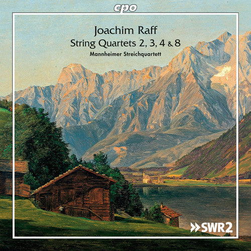 Raff / Mannheim String Quartet: String Quartets Nos. 2 & 3 & 4 & 8 - CD