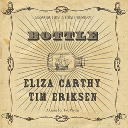 Eliza Carthy & Tim Eriksen: Bottle - CD