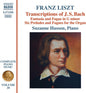 Liszt / Husson, Suzanne: Transcriptions of J.S. Bach - CD