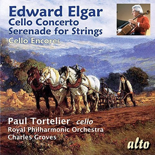 Elgar / Tortelier / Concal Philharmonic Orchestra: Cello Concerto / Serenade for Strings - CD