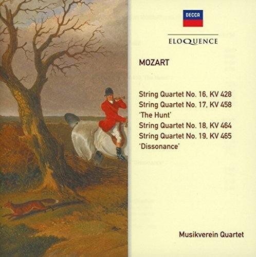 Musikverein Quartet: Mozart: String Quartets KV 428 458 464 465 - CD