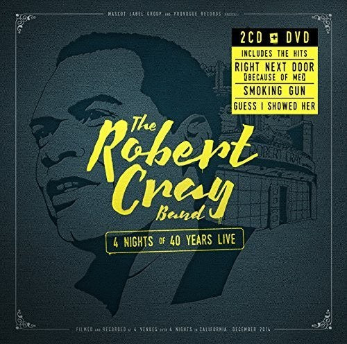 Robert Cray: 4 Nights Of 40 Years Live [2CD/1DVD] - CD