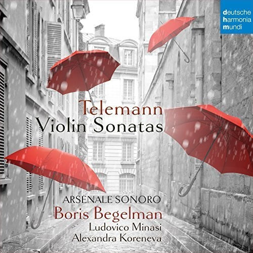 Boris Begelman: Telemann: Violin Sonatas - CD