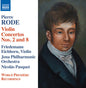 Rode / Eichhorn / Jena Philharmonic Orchestra: Violin Concertos Nos. 2 & 8 - Introduction - CD