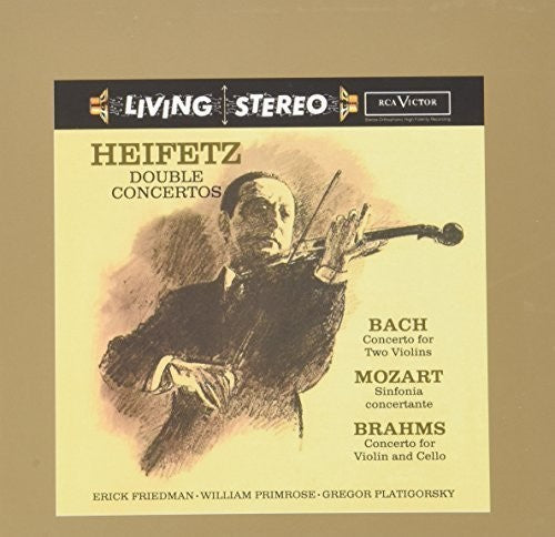 Jascha Heifetz: Double Concertos: Bach, Mozart, Brahms - CD