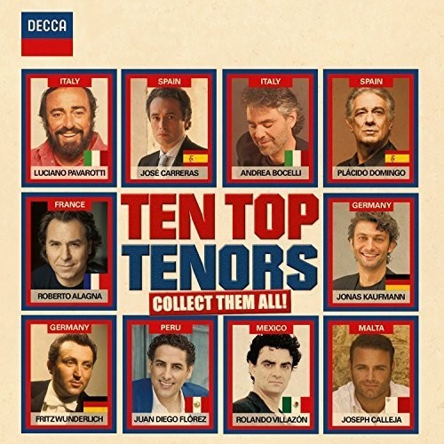 Various Artists: Ten Top Tenors - CD