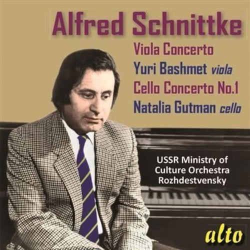 Schnittke / Bashmet / Gutman / Ussr Ministry of: SCHNITTKE: Concertos for Viola and Cello (No. 1) - CD
