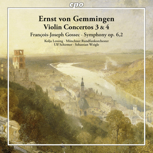 Von Gemmingen / Lessin / Muenchner Rundfunkorch: Ernst von Gemmingen: Violin Concertos Nos. 3 & 4 - CD