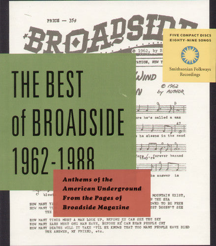Various Artists: Best of Broadside 1962-1988 / Various - CD