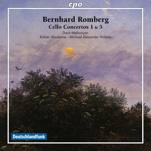 Romberg / Melkonyan / Akademie / Willens: Bernhard Romberg: Cello Concertos Nos. 1 & 5 - CD