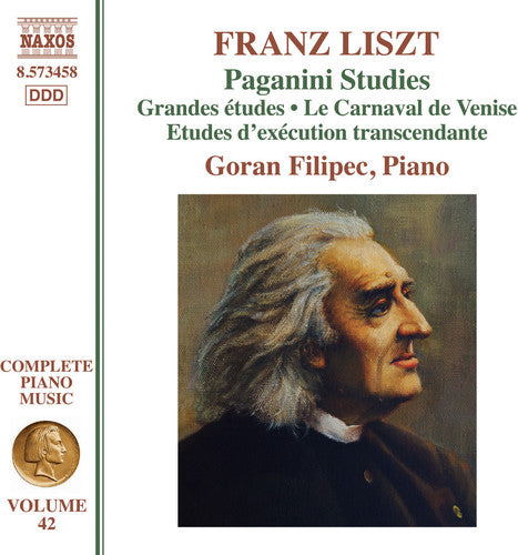 Liszt / Filipec: Liszt: Paganini Studies - CD