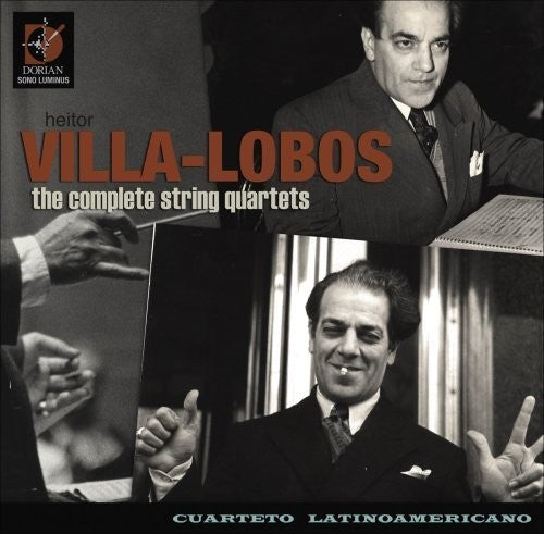 Lobos / Cuarteto Latinoamerican: Heiter Villa-lobos: Complete String Quartets - CD