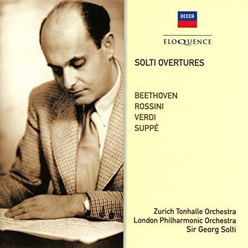 Solti, Georg / London Philharmonic Orchestra: Solti Overtures: Beethoven / Rossini / Verdi / Sup - CD