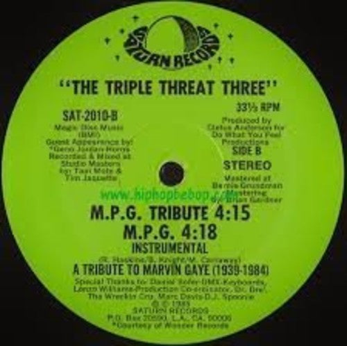 Triple Threat Three: M.p.g. Rap (marvin Gaye Tribute) - VINYL