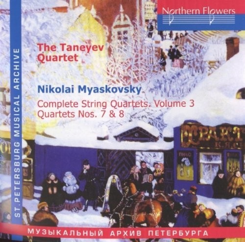 Taneyev Quartet: N. Miaskovsky - Complete String Quartets 3 - CD