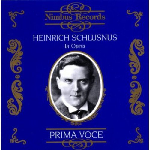 Heinrich Schlusnus: In Opera & Song - CD