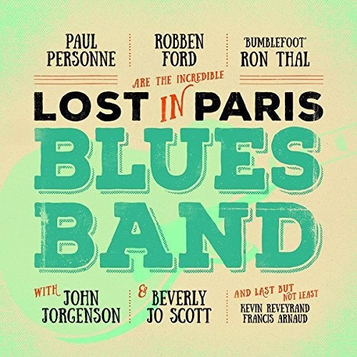 Paul Personne: Lost In Paris Blues Band - CD