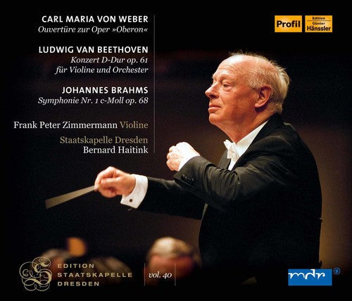 Beethoven / Brahms / Haitink / Zimermann / Haitink: Edition Staatskapelle Dresden: Carl Maria von Weber, Beethoven - CD