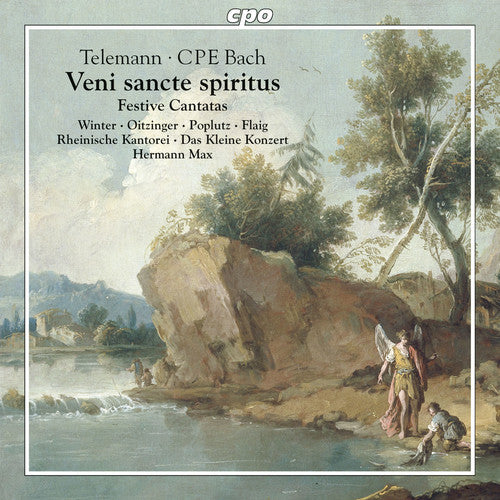 Bach, C.P.E. / Oitzinger / Poplutz / Flaig / Max: Telemann & C.P.E. Bach: Festive Cantatas - CD