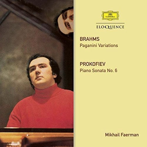 Brahms / Prokofiev / Faerman, Mikhail: Brahms: Paganini Variations / Prokofiev: Sonata 6 - CD
