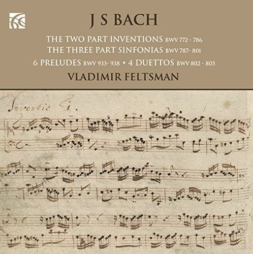 Bach, J.S. / Feltsman: Johann Sebastian Bach: Works for Piano - CD