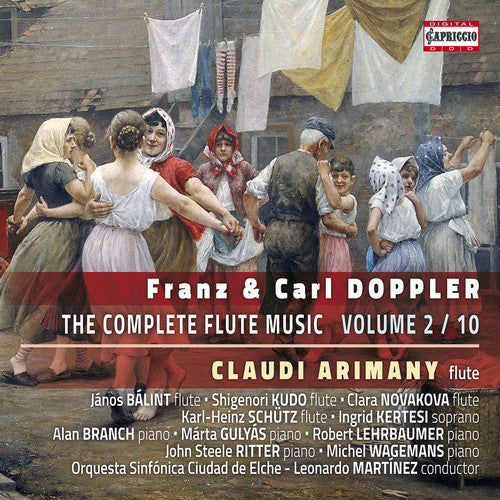 Doppler, F / Doppler, K / Martinez: Franz & Carl Doppler: Complete Flute Music Vol2/10 - CD